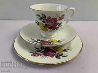 Αγγλικό τριπλό σετ τσαγιού