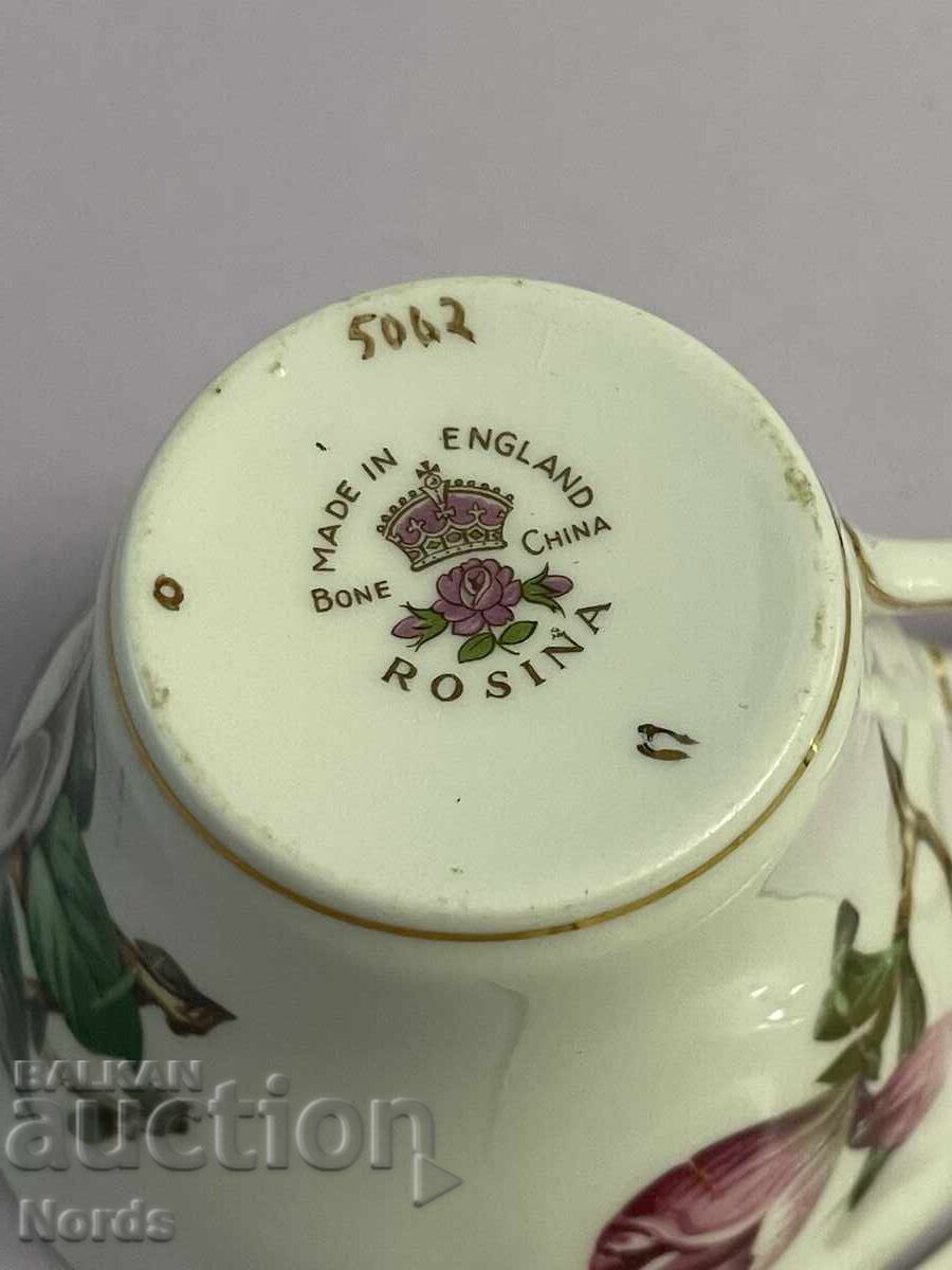 Vintage αγγλικό σετ τριών τεμαχίων για τσάι - 5