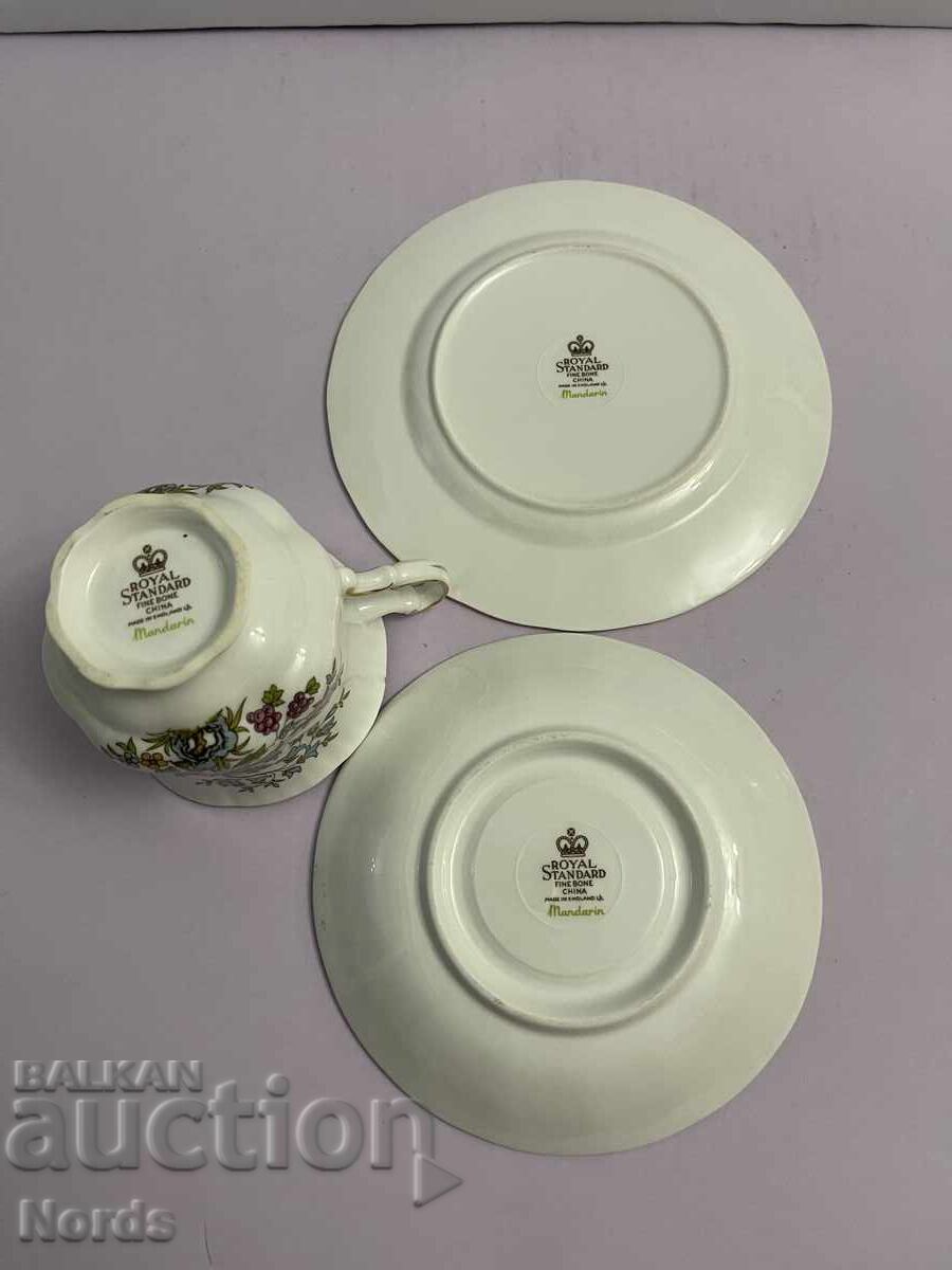 Royal Standard Triple Tea Set - 5 Royal Standard Triple Tea Set - 5