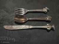 Detski pribori, nozh, vilitsa, lyzhitsa  8.11..25