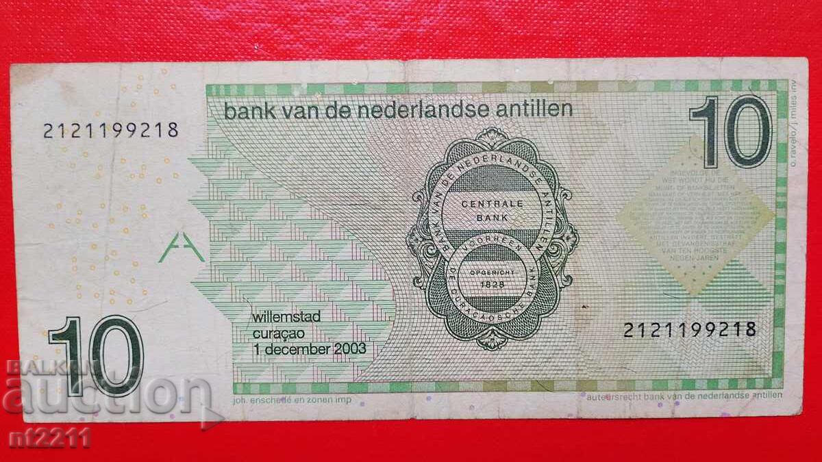 Δημοπρασία Τραπεζογραμμάτιο 10 γκίλντερ Ολλανδικών Αντιλλών Δημοπρασία Τραπεζογραμμάτιο 10 γκίλντερ Ολλανδικών Αντιλλών