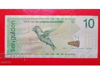 Bancnotă de 10 guldeni Antilele Olandeze