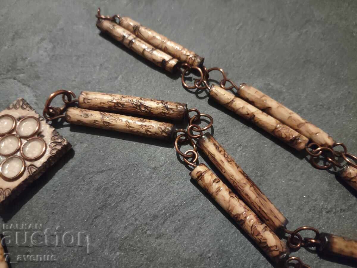 Κολιέ, περιδέραιο, κόσμημα, ΣΒΧ, χειροποίητο, 8.11.2025 - 5