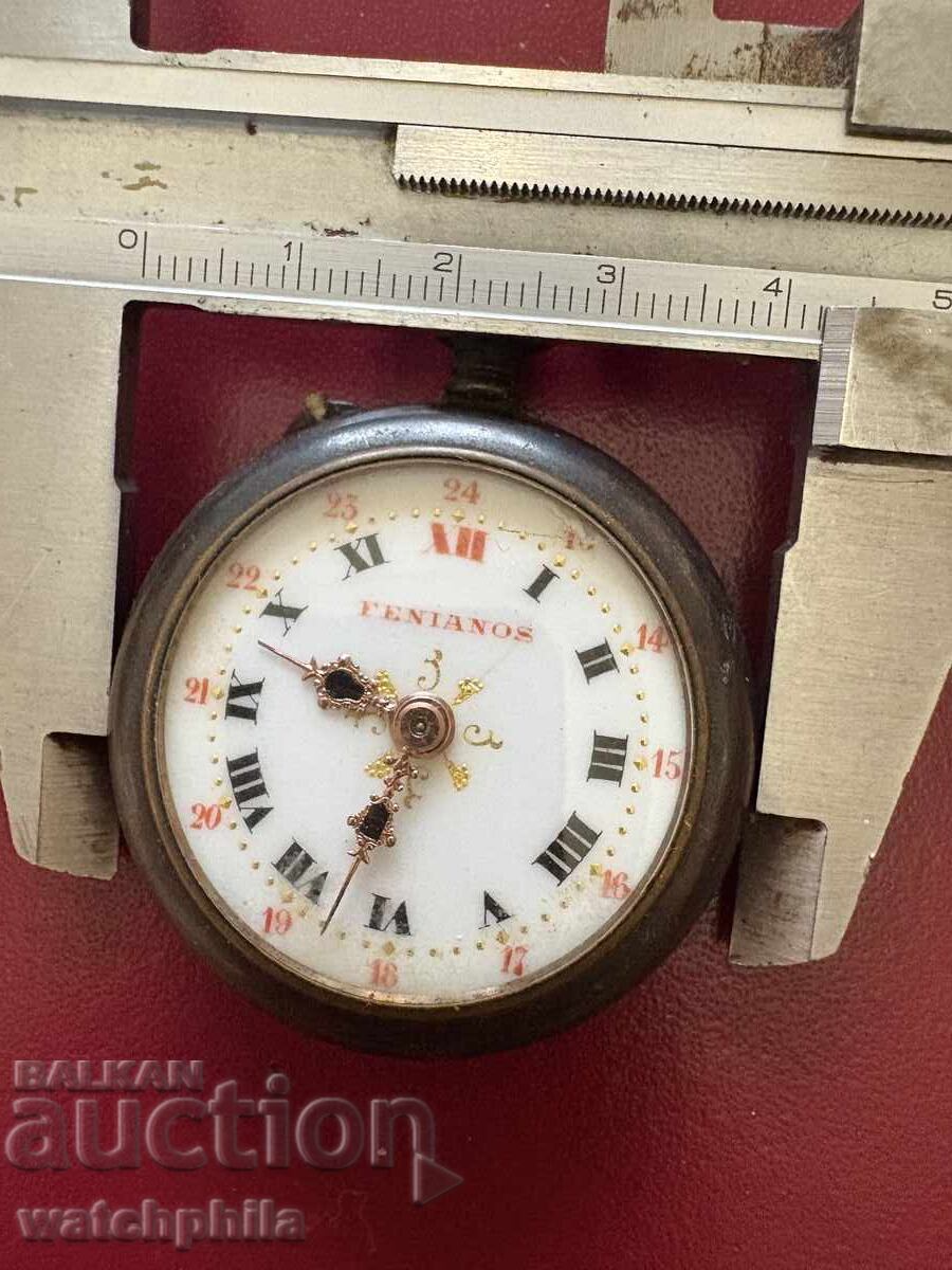 Φενιανός Ελβετικό ρολόι τσέπης. Σπάνιο - 5