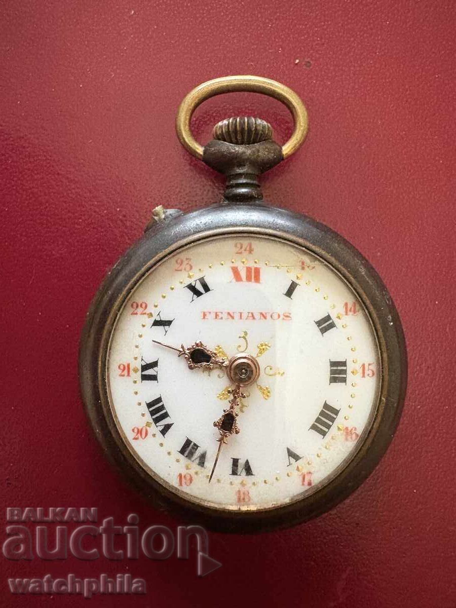 Φενιανός Ελβετικό ρολόι τσέπης. Σπάνιο