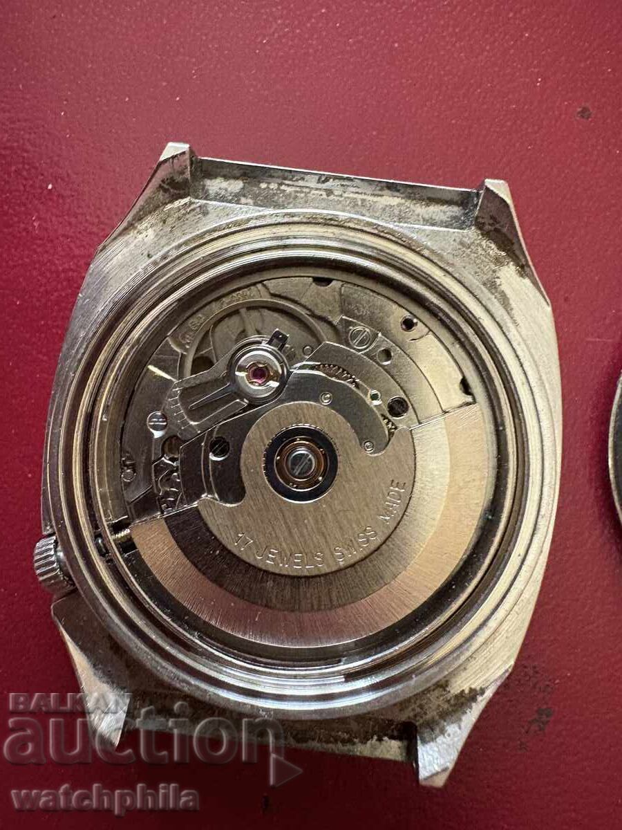 Δημοπρασία Αυτόματο ανδρικό ρολόι Ovaras Swiss. Λειτουργεί. Σπάνιο