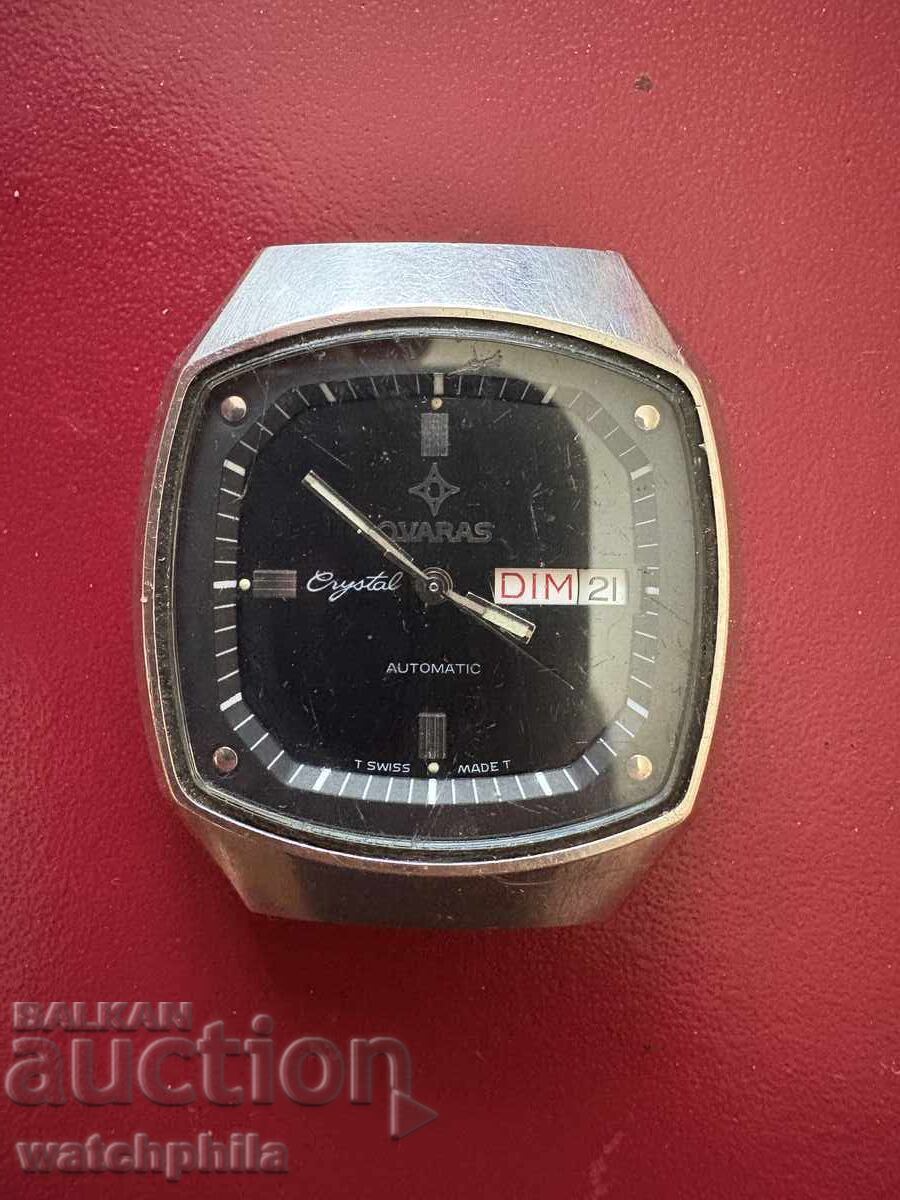 Αυτόματο ανδρικό ρολόι Ovaras Swiss. Λειτουργεί. Σπάνιο