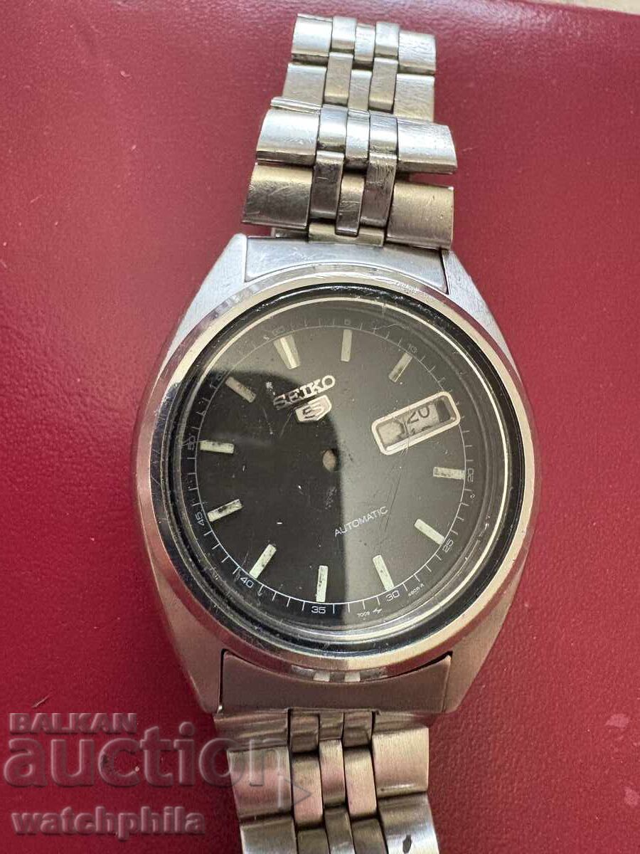 Seiko 5 7009 κάσα και καντράν από ανδρικό ρολόι με τιμή 15.00 BGN | € 7.67