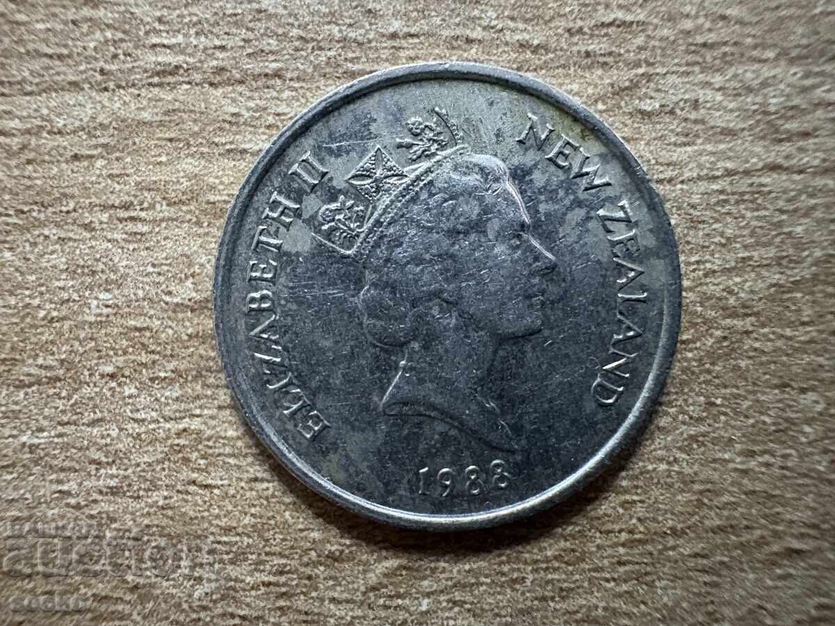 Нова Зеландия - 5 цента (1988) с цена 0.40 лв. | € 0.20 Нова Зеландия - 5 цента (1988) с цена 0.40 лв. | € 0.20