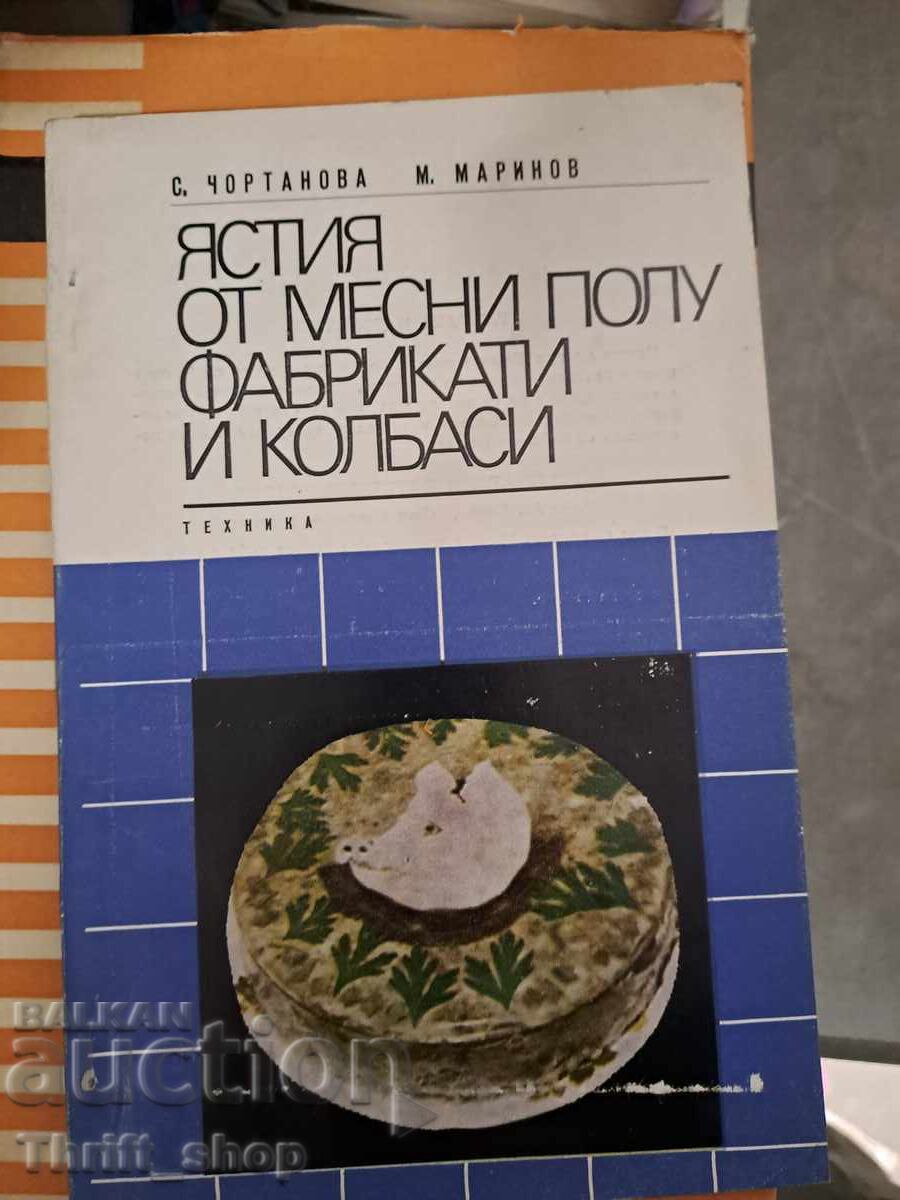 Semi-finished meat dishes and sausages