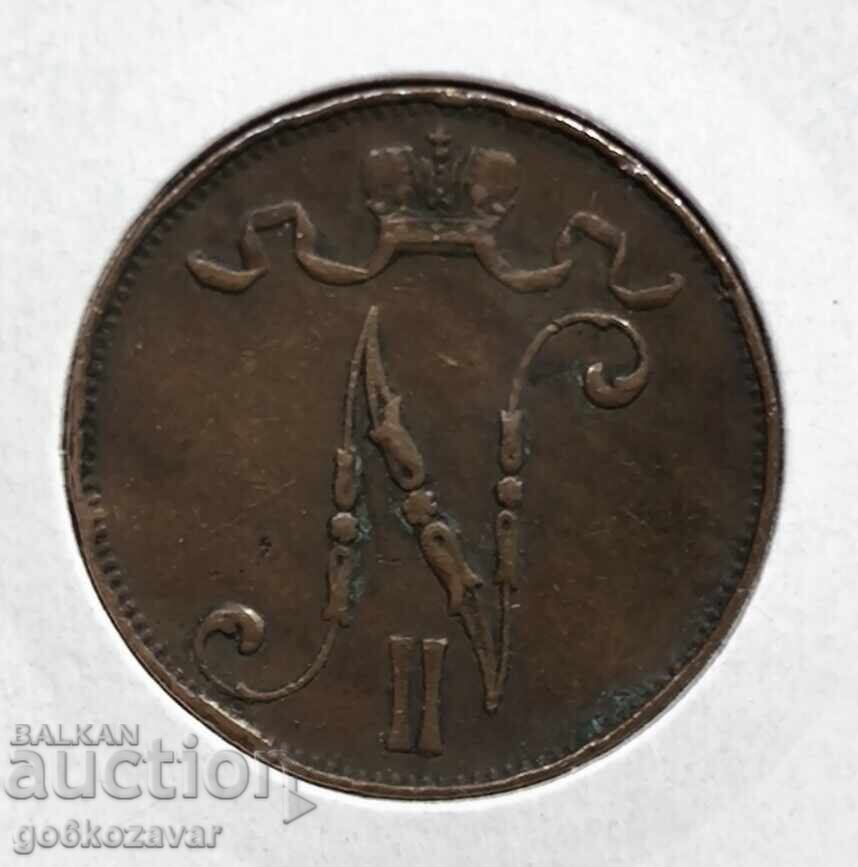 Ρωσία (για Φινλανδία) 1911 - 5 πέννι με τιμή 10.90 BGN | € 5.57 Ρωσία (για Φινλανδία) 1911 - 5 πέννι με τιμή 10.90 BGN | € 5.57