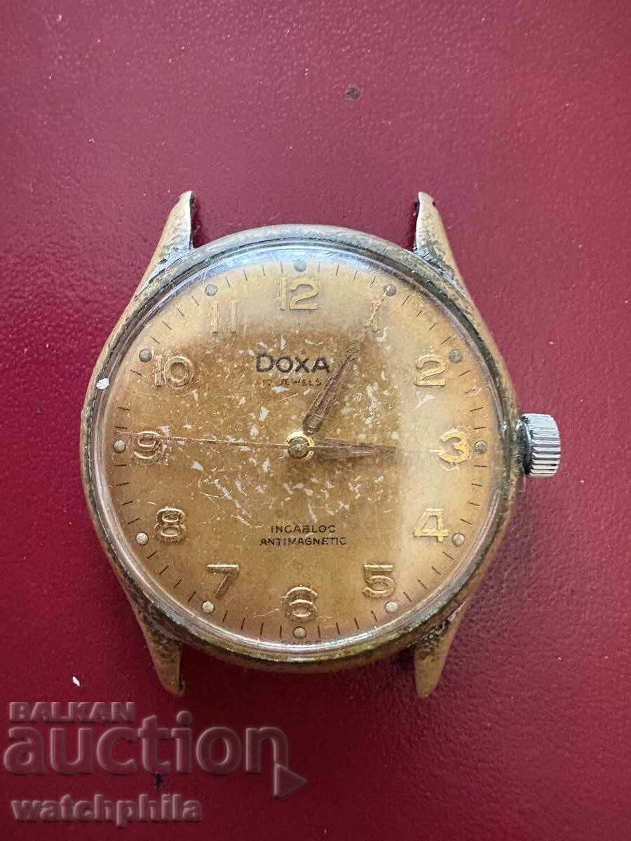 Δόξα ελβετικό ανδρικό ρολόι. Λειτουργεί, σπάνιο Δόξα ελβετικό ανδρικό ρολόι. Λειτουργεί, σπάνιο