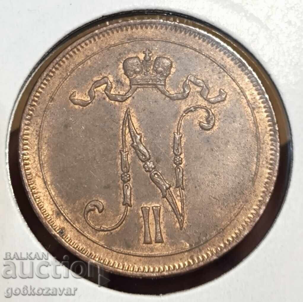 Ρωσία (για Φινλανδία) 1917 - 10 πέννι κορυφαίο νόμισμα γυαλιστερό! με τιμή 32.90 BGN | € 16.82 Ρωσία (για Φινλανδία) 1917 - 10 πέννι κορυφαίο νόμισμα γυαλιστερό! με τιμή 32.90 BGN | € 16.82