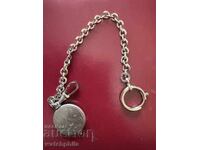 Σπάνιο, ενδιαφέρον κρεμαστό για ρολόι τσέπης