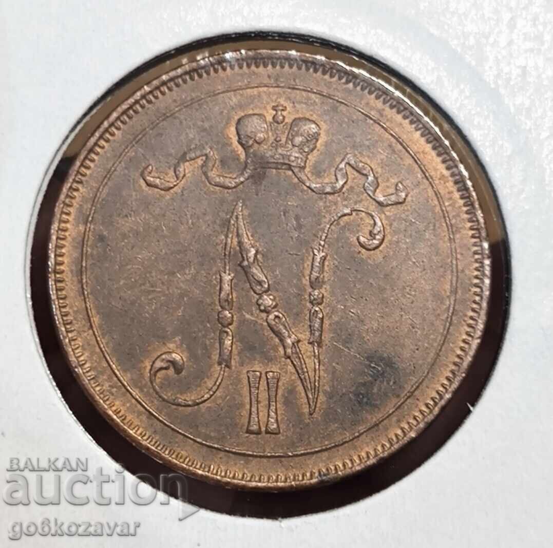 Ρωσία (για Φινλανδία) 1917 - 10 πέννι κορυφαίο νόμισμα γυαλιστερό! με τιμή 30.90 BGN | € 15.80