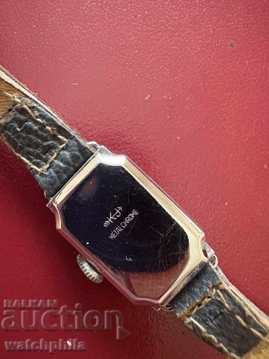 Ελβετικό γυναικείο μηχανικό ρολόι. Άριστο με τιμή 5.04 BGN | € 2.58