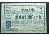 Germany, Elberfeld 5 Marks, 1918, UNC