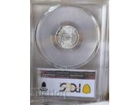 50 стотинки 1913 година България PCGS *MS62*