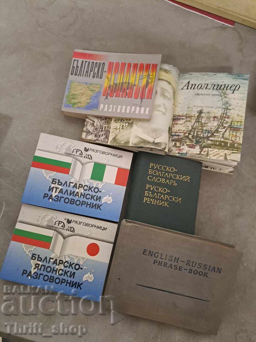 Set of dictionaries and phrasebooks Set of dictionaries and phrasebooks