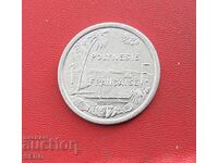 French Polynesia - 1 Franc 1998