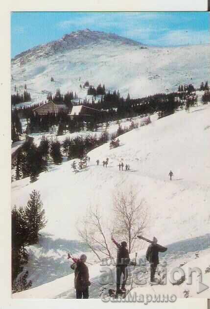 Bulgaria Sofia Card: Aleko Complex and Reznyovete Peak Bulgaria Sofia Card: Aleko Complex and Reznyovete Peak