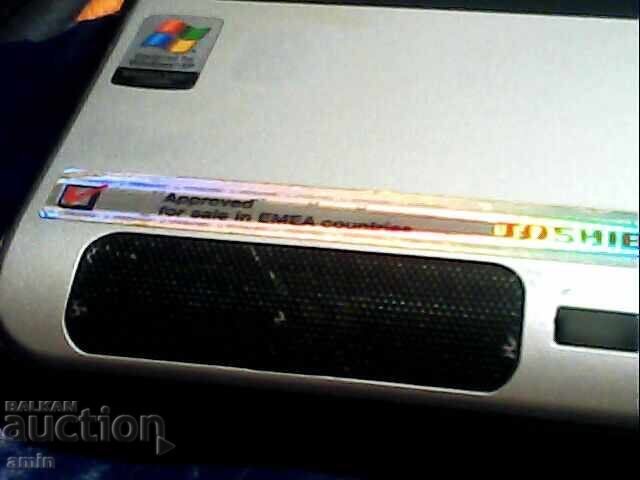 Old Toshiba laptop, used - 6