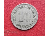 Germany-10 pfennig 1906 D-Munich