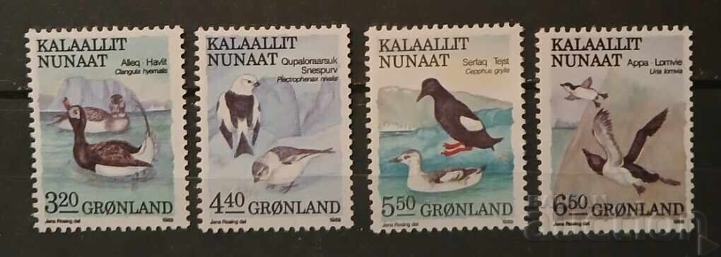 Groenlanda 1989 Faună/Păsări MNH