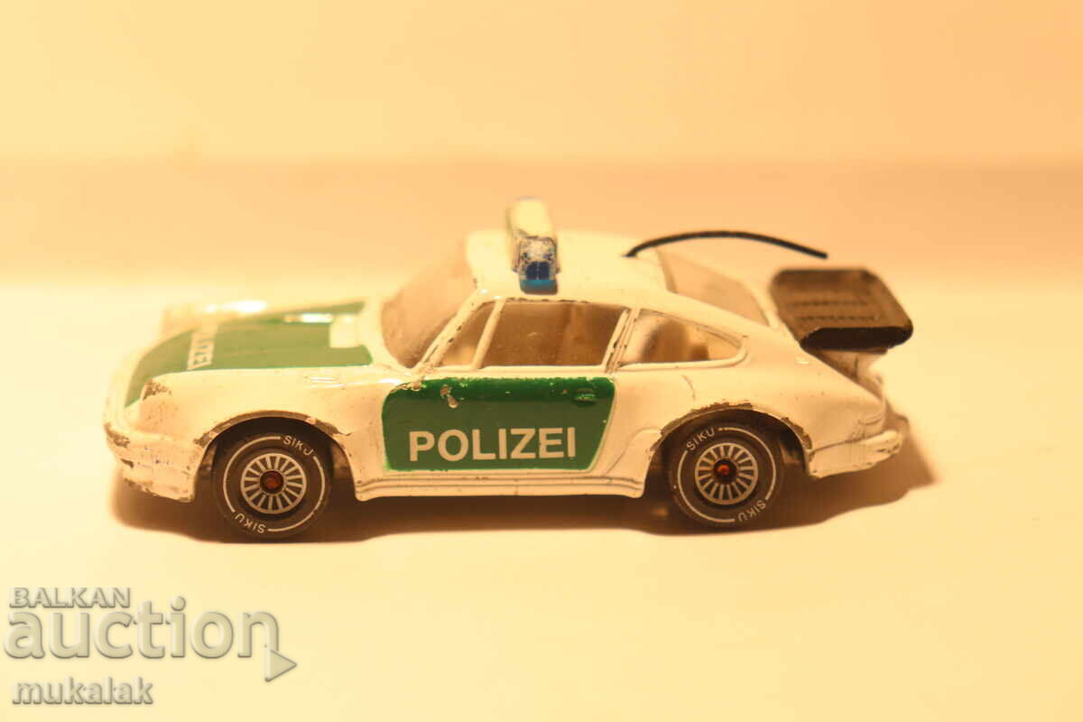 1/64 SIKU PORSCHE POLICE POLICE CAR TOY MODEL 1/64 SIKU PORSCHE POLICE POLICE CAR TOY MODEL