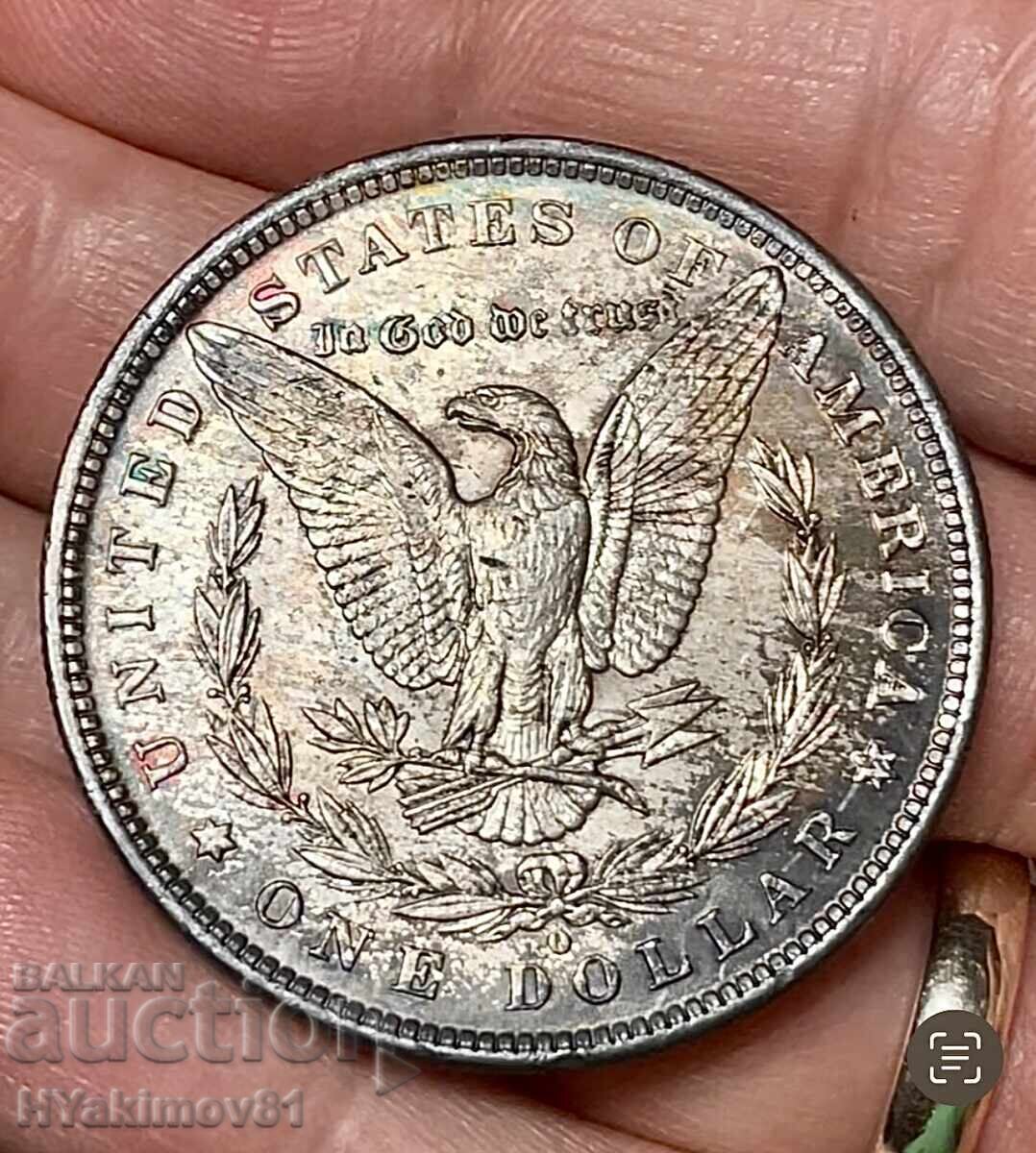 Morgan Dollar from 1884 with price 100.00 BGN | € 51.13 Morgan Dollar from 1884 with price 100.00 BGN | € 51.13