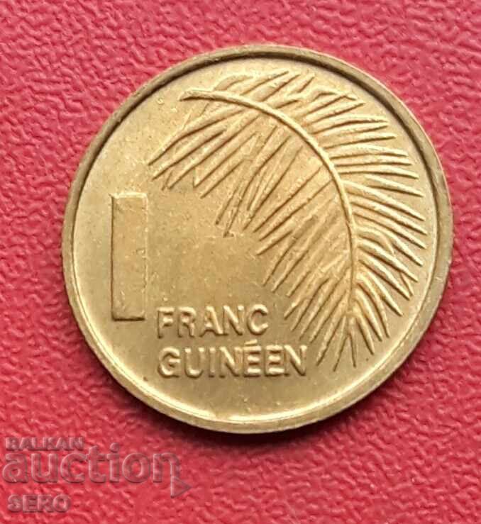 Guinea - 1 Guinean Franc 1985 - Extremely Fine Condition Guinea - 1 Guinean Franc 1985 - Extremely Fine Condition