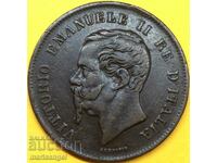 5 centesimi 1862 N - Napoli Italia 25mm