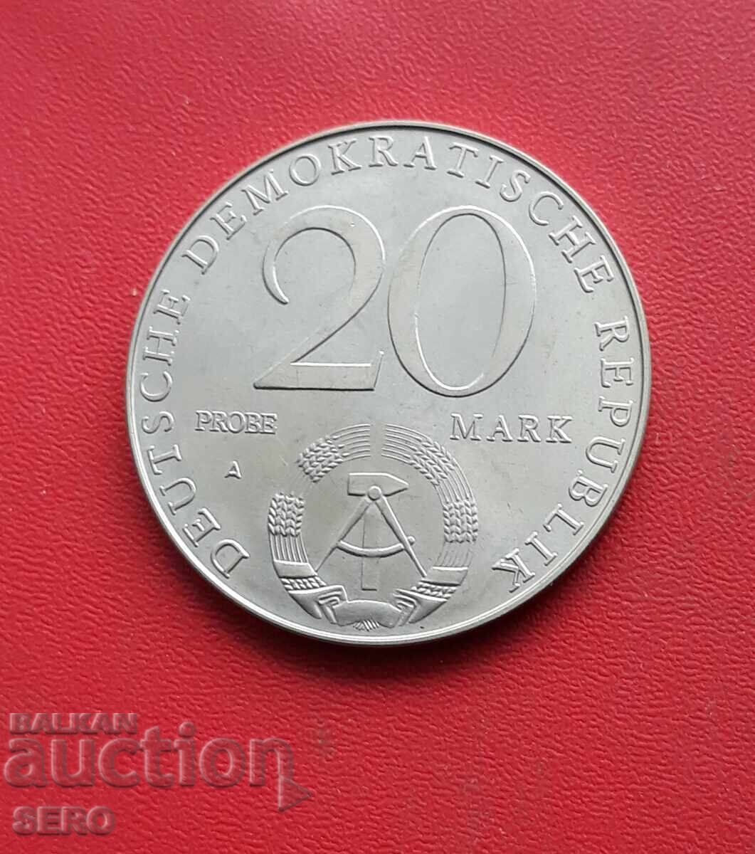 Γερμανία-ΓΔΡ-20 μάρκα 1979-δοκίμιο-30 γρ. ΓΔΡ Γερμανία-ΓΔΡ-20 μάρκα 1979-δοκίμιο-30 γρ. ΓΔΡ