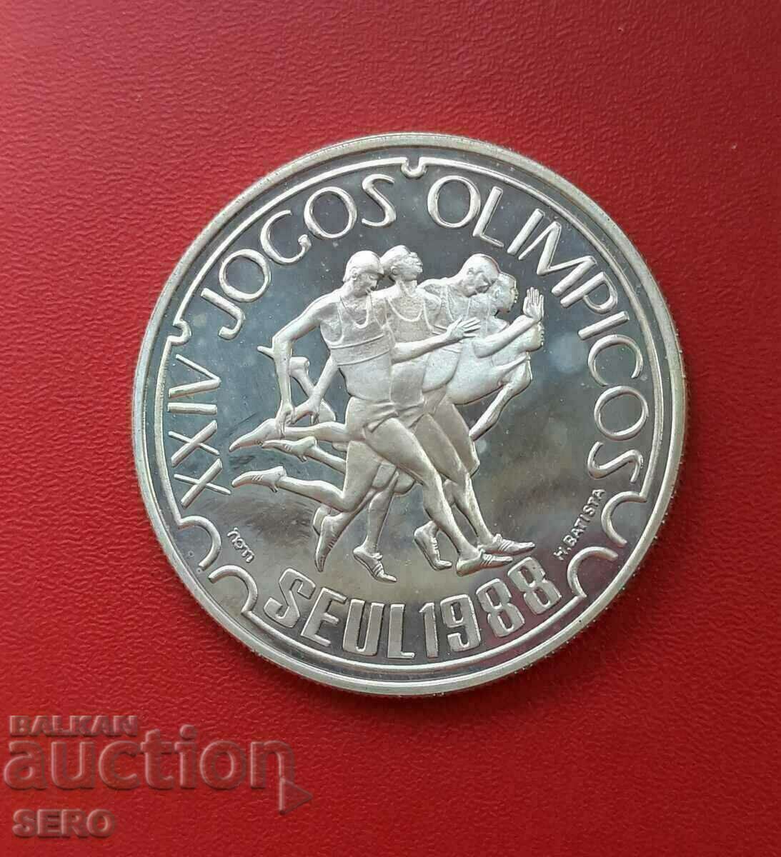 Auction Portugal-250 escudos 1988-Olympics in Seoul Auction Portugal-250 escudos 1988-Olympics in Seoul