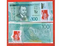 TOP PREȚ JAMAICA JAMAICA 100 $ 2022 2023 UNC POLIMER
