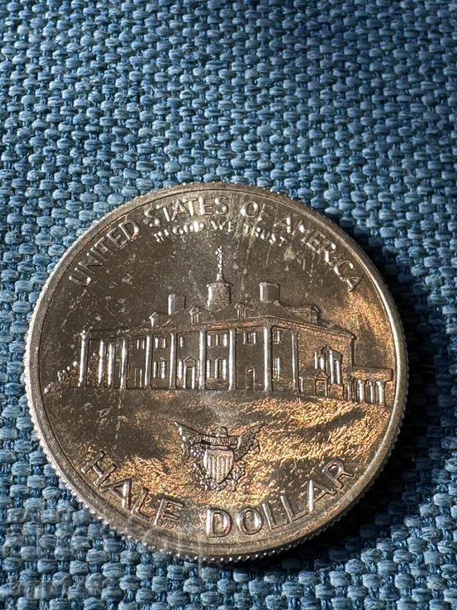 Half Dollar 1982 USA PF Silver with price 60.00 BGN | € 30.68