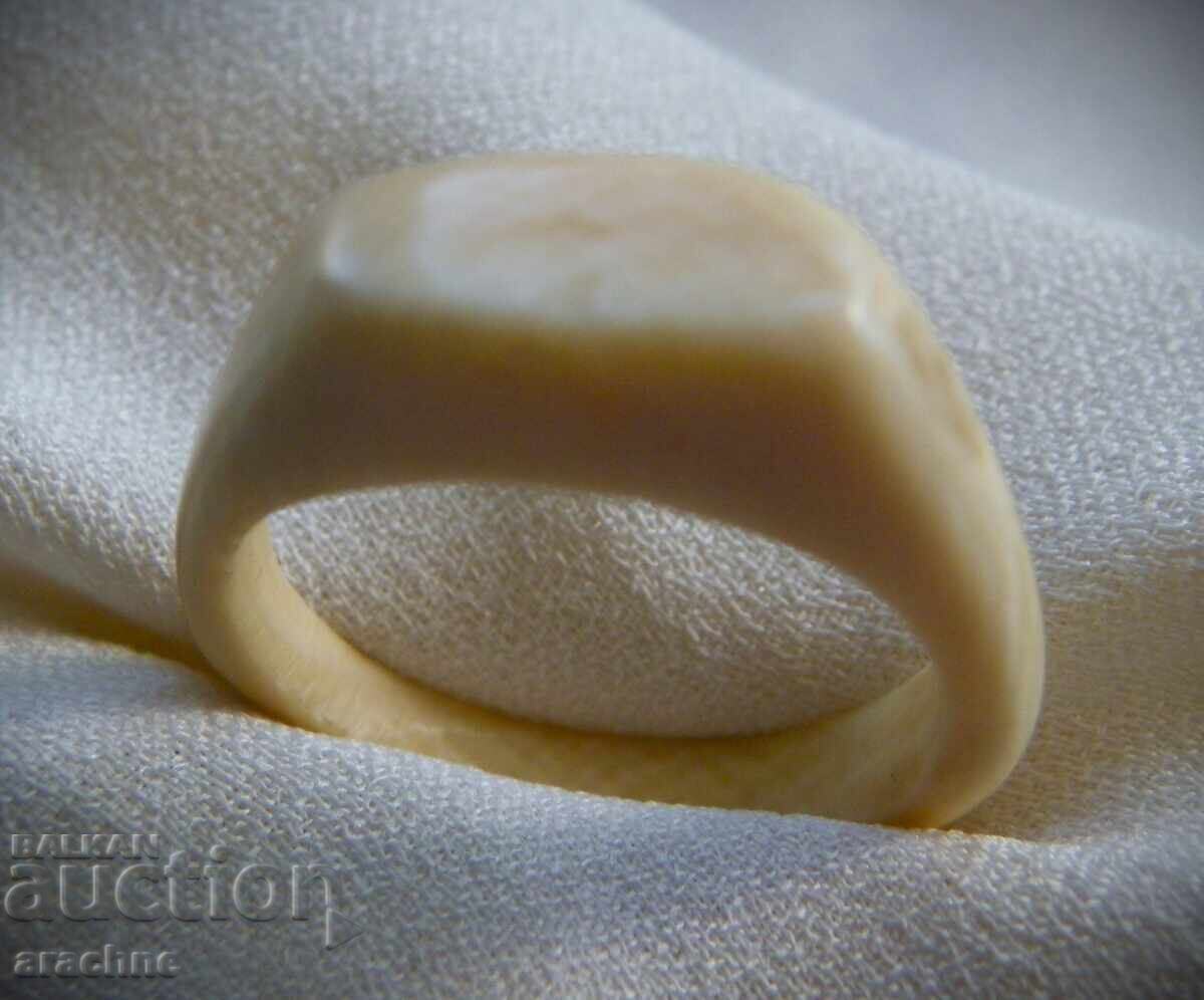 Δαχτυλίδι από ελεφαντόδοντο - 6