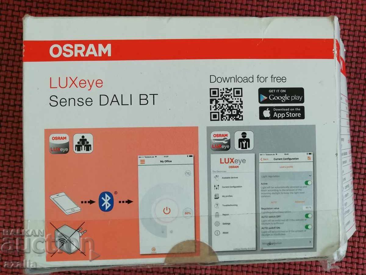 Аукцион Сензорна лампа LUXEYE SENSE DALI BT Аукцион Сензорна лампа LUXEYE SENSE DALI BT