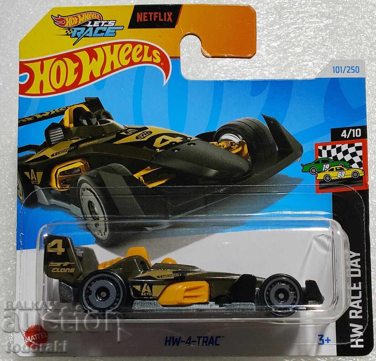 Hot Wheels HW 4 Track Car Hot Wheels 1:64 Race Day