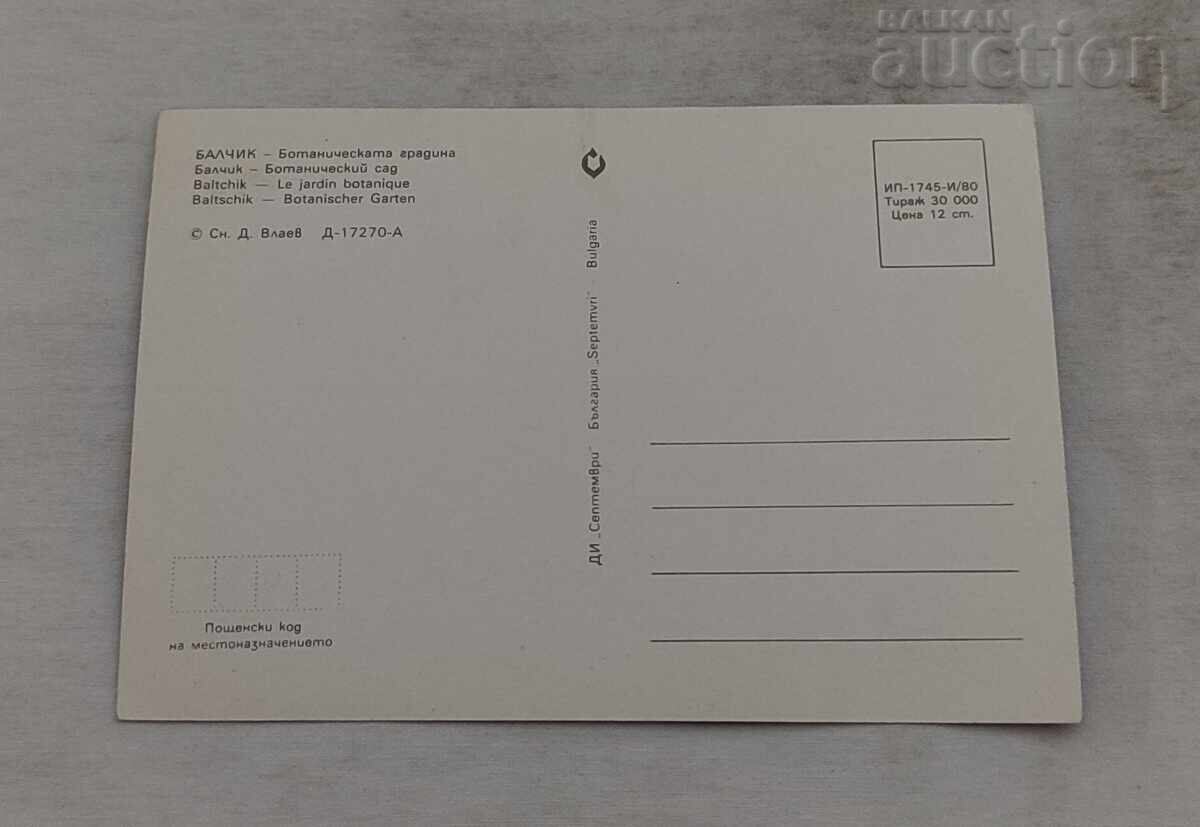 ΜΠΑΛΤΣΙΚ ΚΑΚΤΟΙ ΒΟΤΑΝΙΚΟΣ ΚΗΠΟΣ Π.Κ. 1980 μ.Χ με τιμή 1.00 BGN | € 0.51