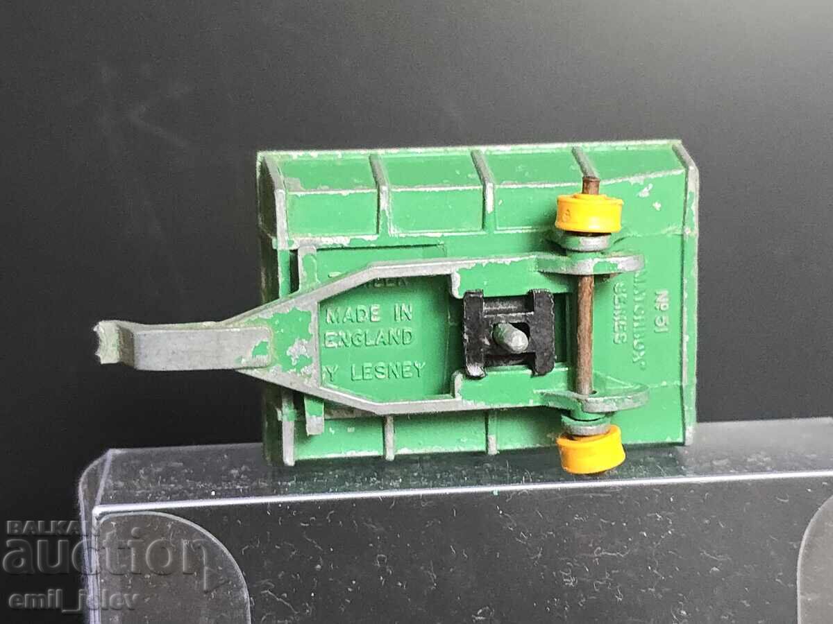 Παράδοση Matchbox Lesney No 51B Tipping Trailer 1964-1968 g