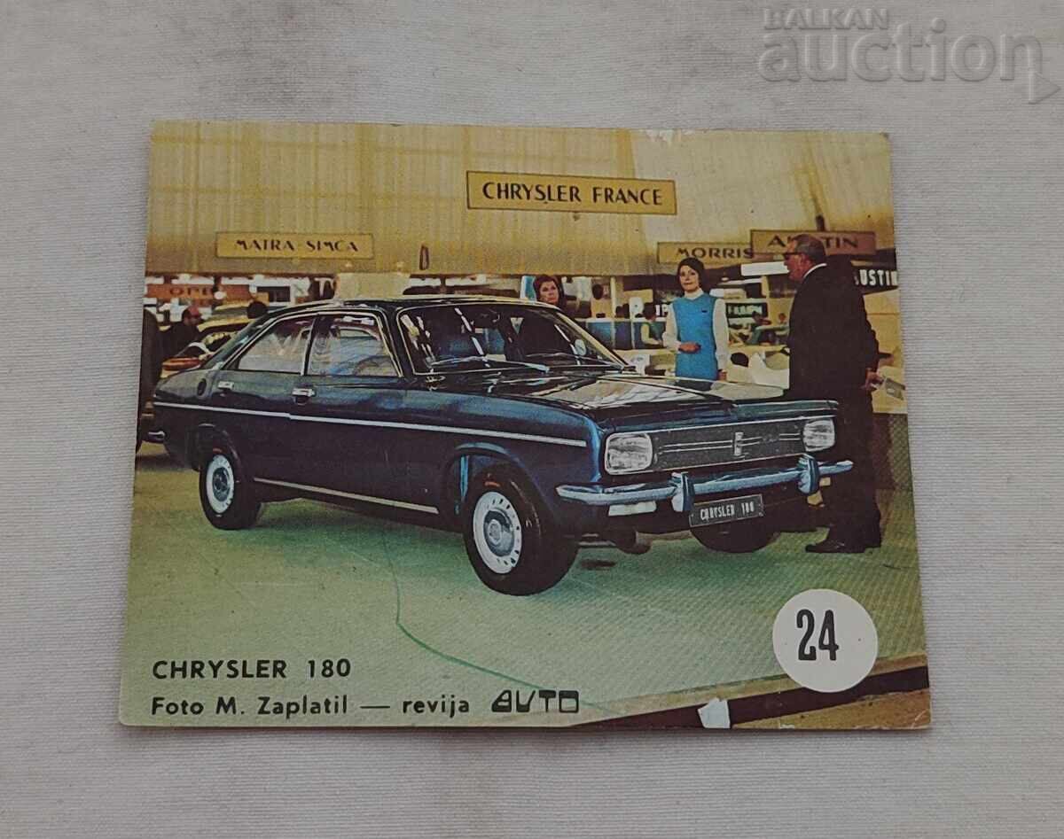 CHRYSLER 180 № 24 197...g. COLECȚIE CHRYSLER 180 № 24 197...g. COLECȚIE