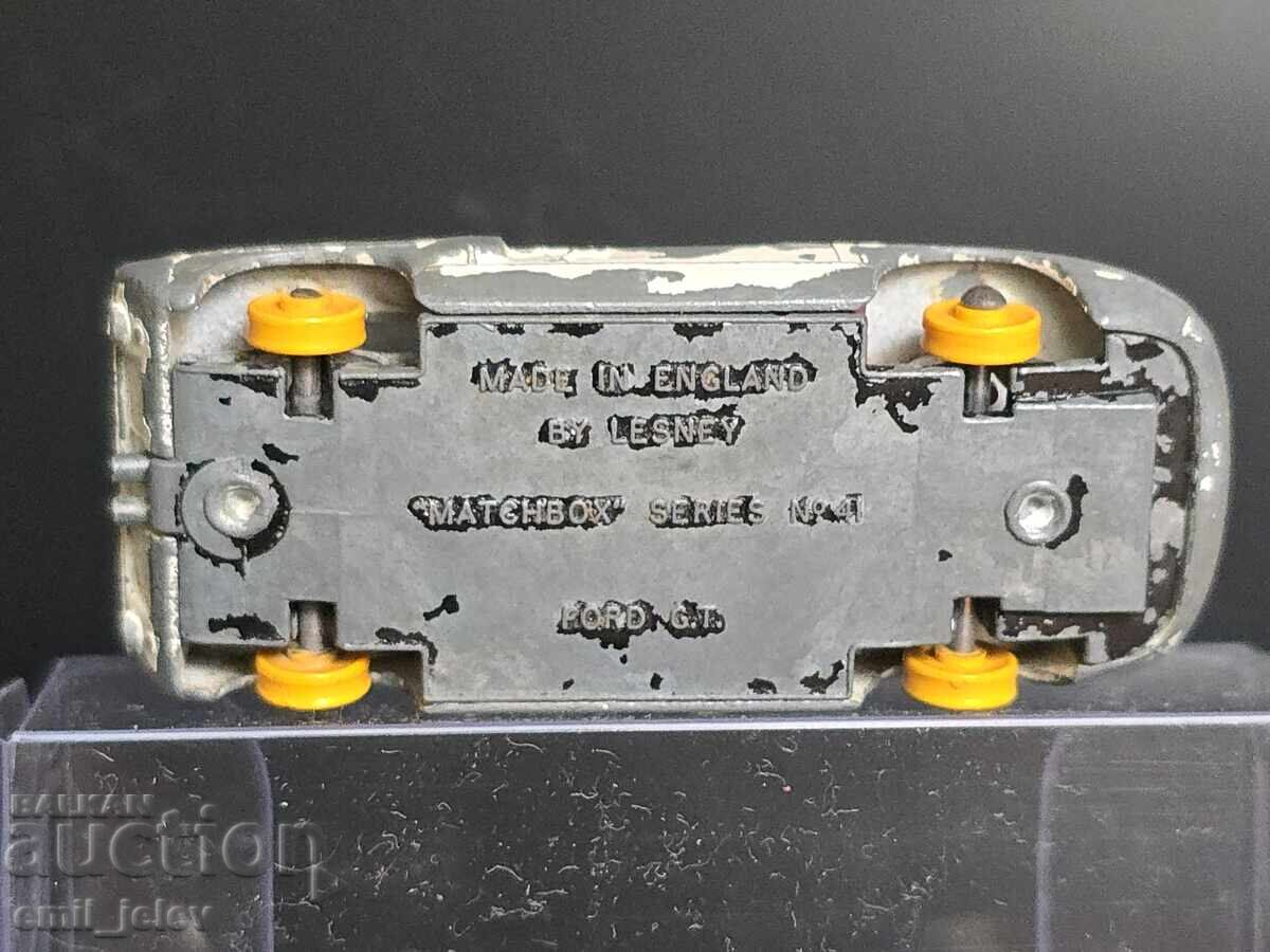 Matchbox Lesney No. 41C Ford GT 1965-1969 - 6 Matchbox Lesney No. 41C Ford GT 1965-1969 - 6