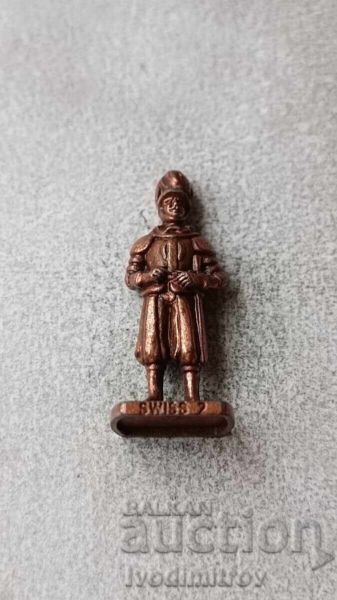 Metal figure from a Swiss chocolate egg 2
