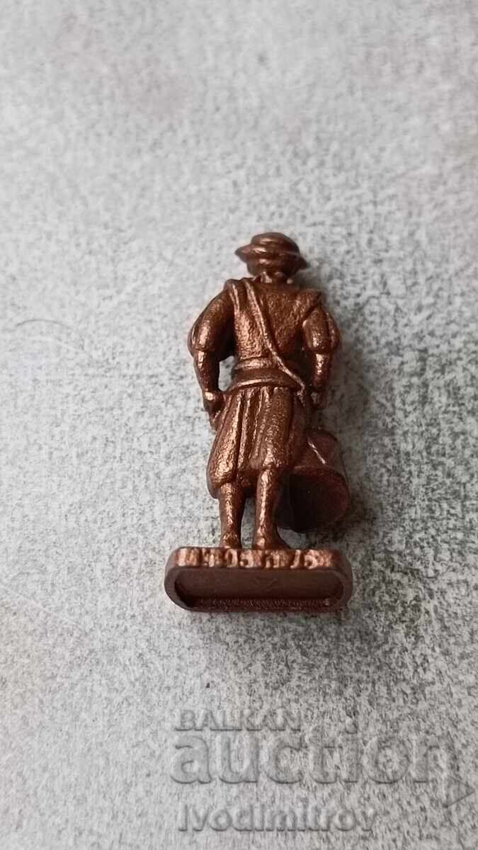 Μεταλλική φιγούρα από σοκολατένιο αυγό Swiss 3 με τιμή 5.65 BGN | € 2.89