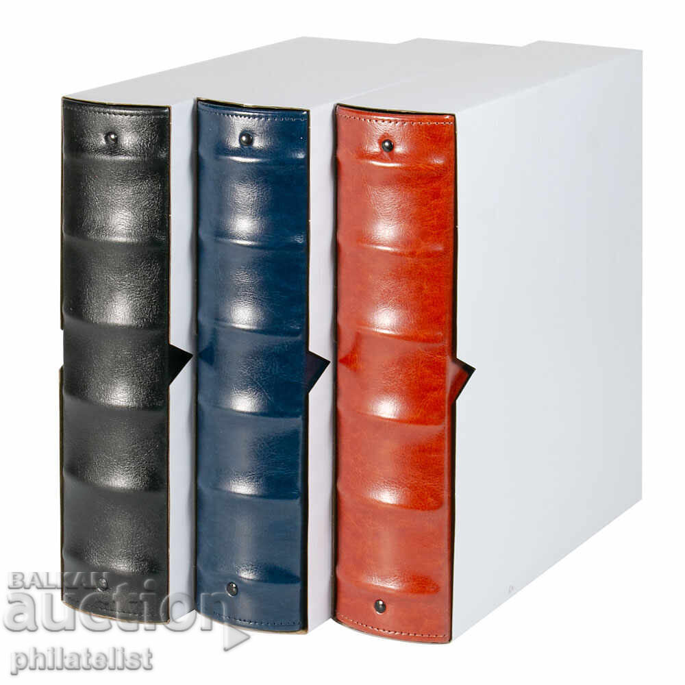 LINDNER - албум XL за 224 банкноти , FDC пликове - черен!