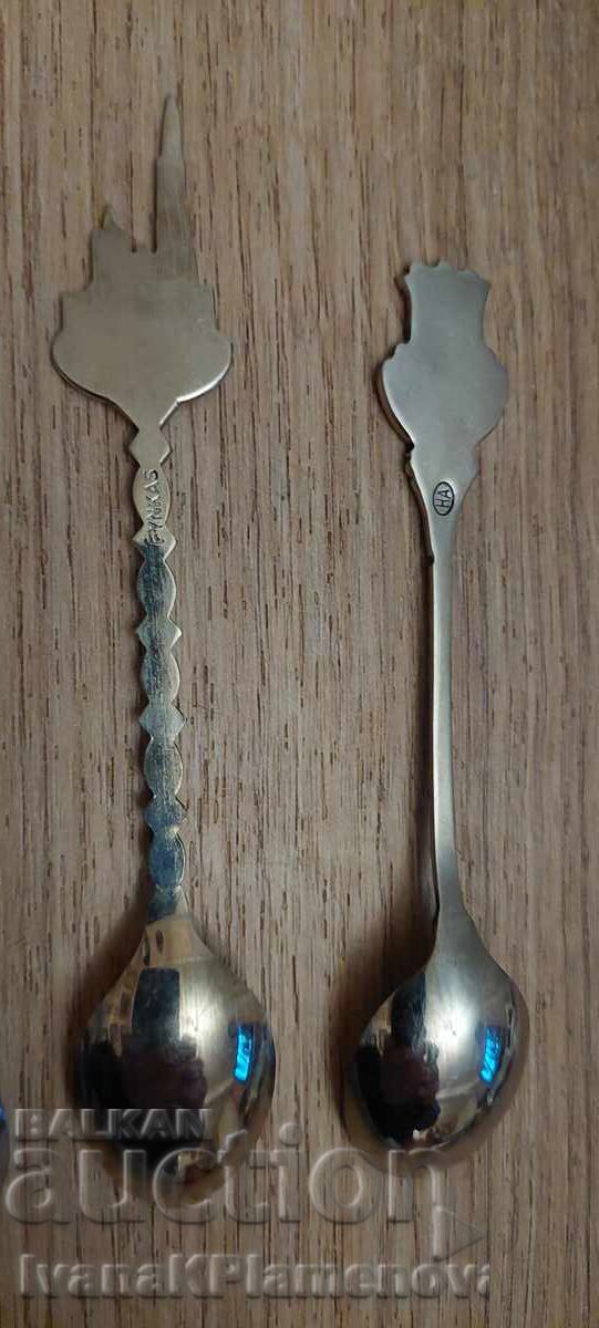 Spoons for collectors, 4 pieces - 6