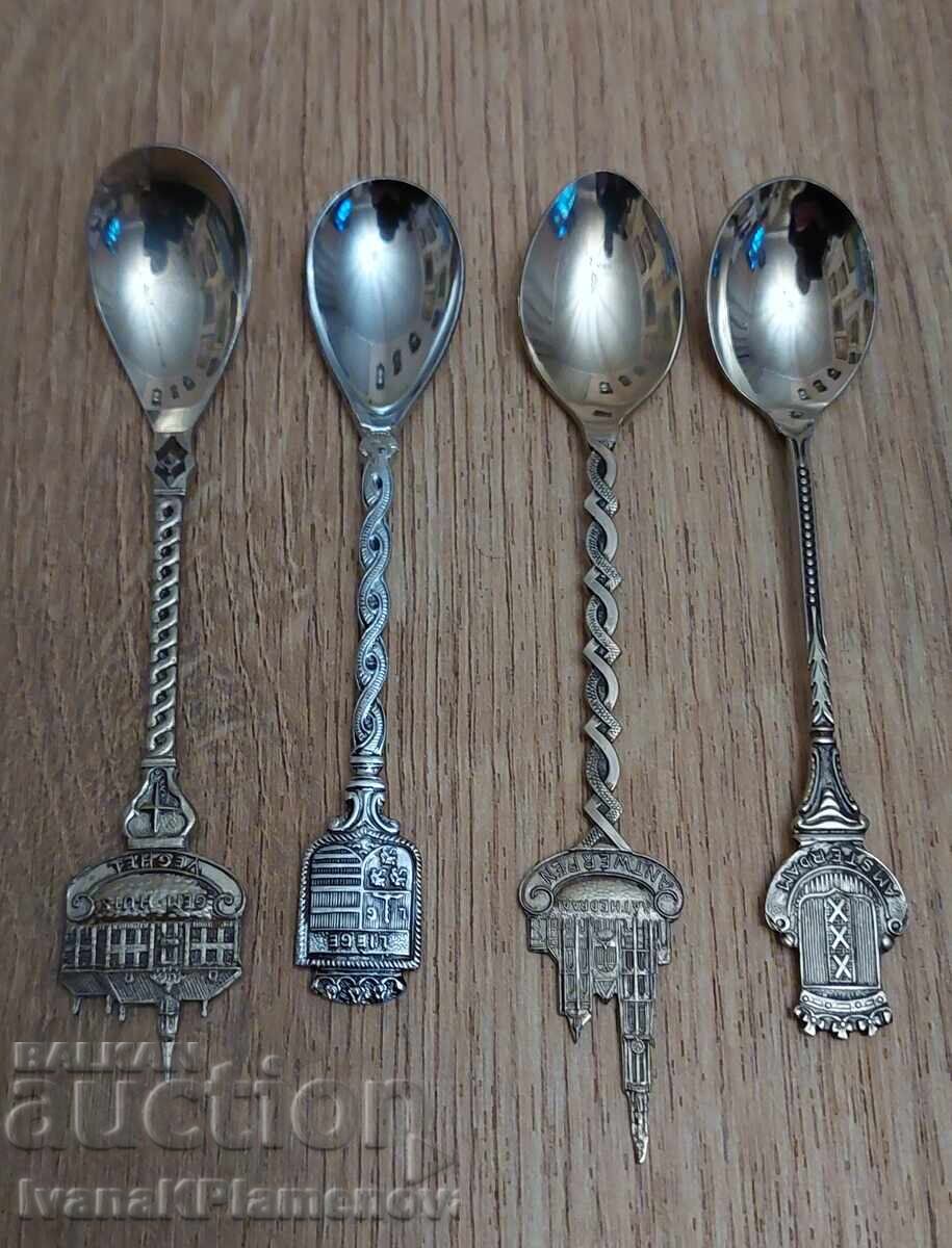 Spoons for collectors, 4 pieces - 7