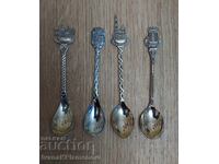 Lingurițe pentru colecționari 4 bucăți