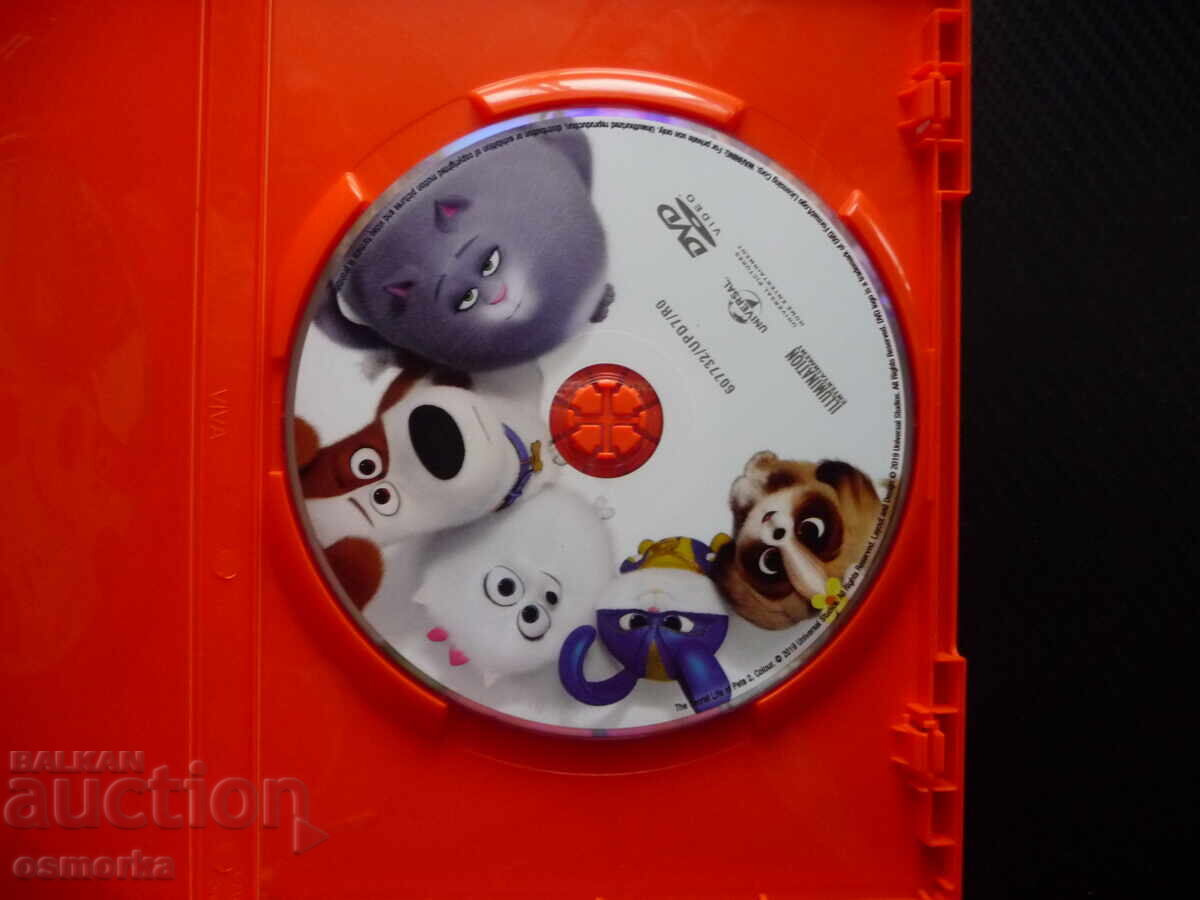 Pets 2 Secretele vieții animalelor de companie DVD film animație animale de companie Max Snowball cu preț 6.00 BGN | € 3.07